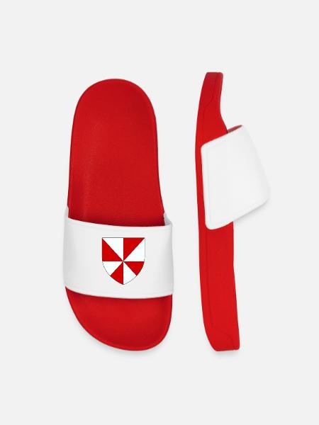 Coat of arms of the Gâtinais - Kids’ Pool Sliders - red