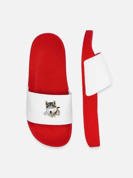 Husky - Kids’ Pool Sliders - red