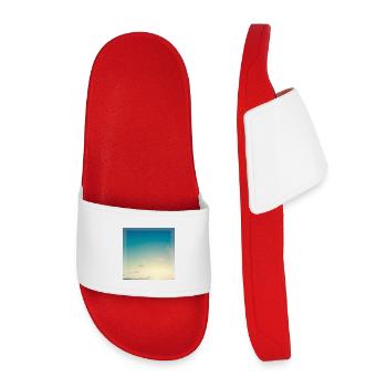 Sky - Kids’ Pool Sliders - red - Front