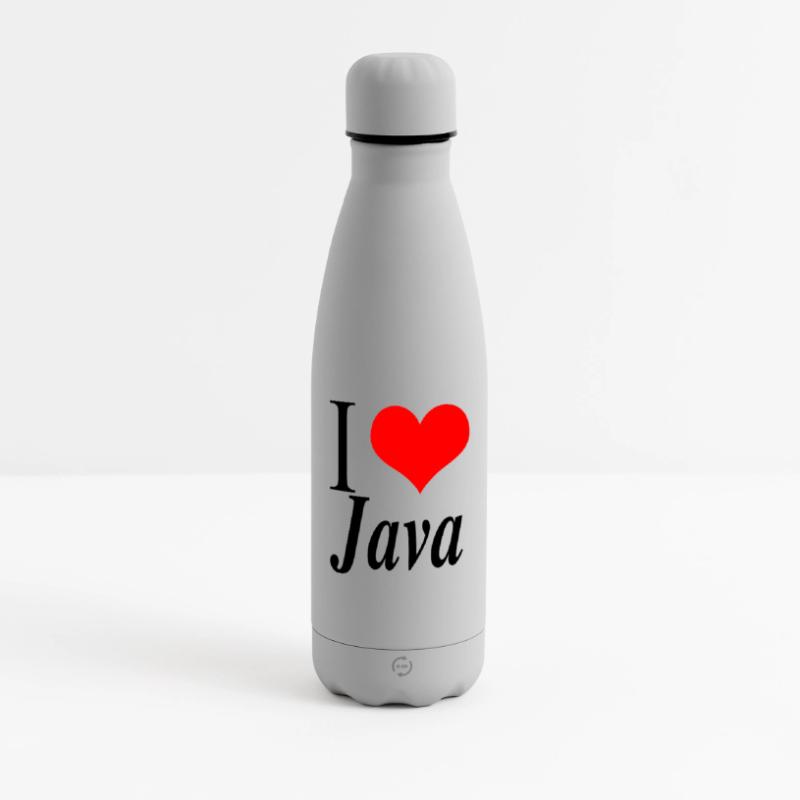 Ich liebe Java Matte Thermosflasche 500 ml