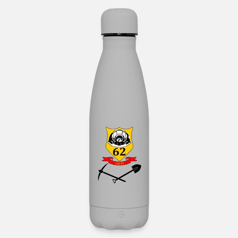 CH'TI 62 - Matte Thermosflasche 500 ml - Grau