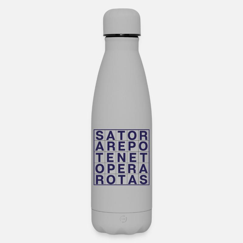 Sator-Rotas - Bouteille isotherme SOFT TOUCH 500 ml - gris