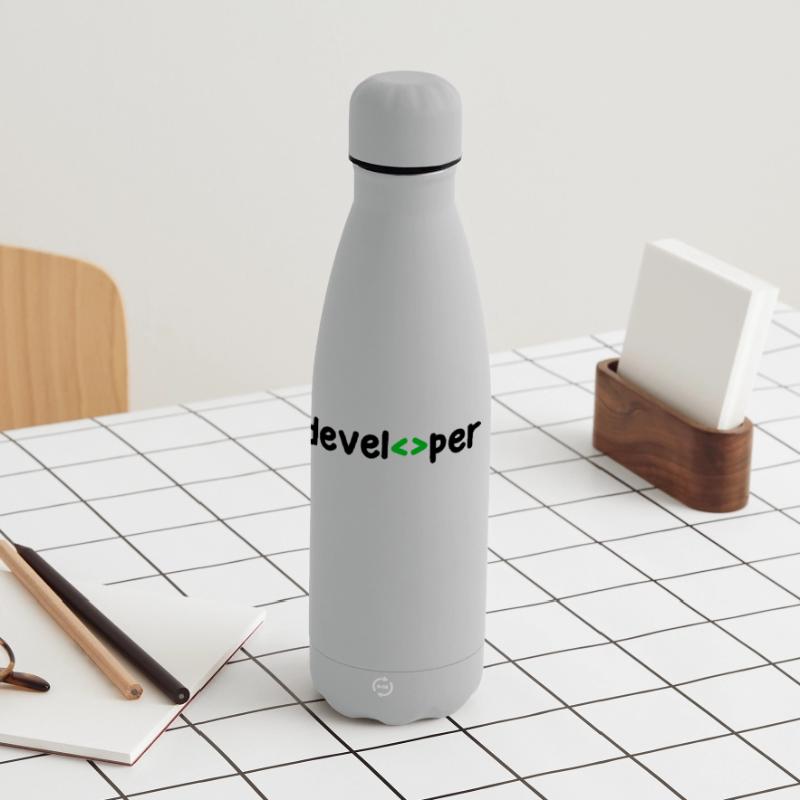 Developer Spruch Coden Softwareentwickler Nerd Matte Thermosflasche 500 ml