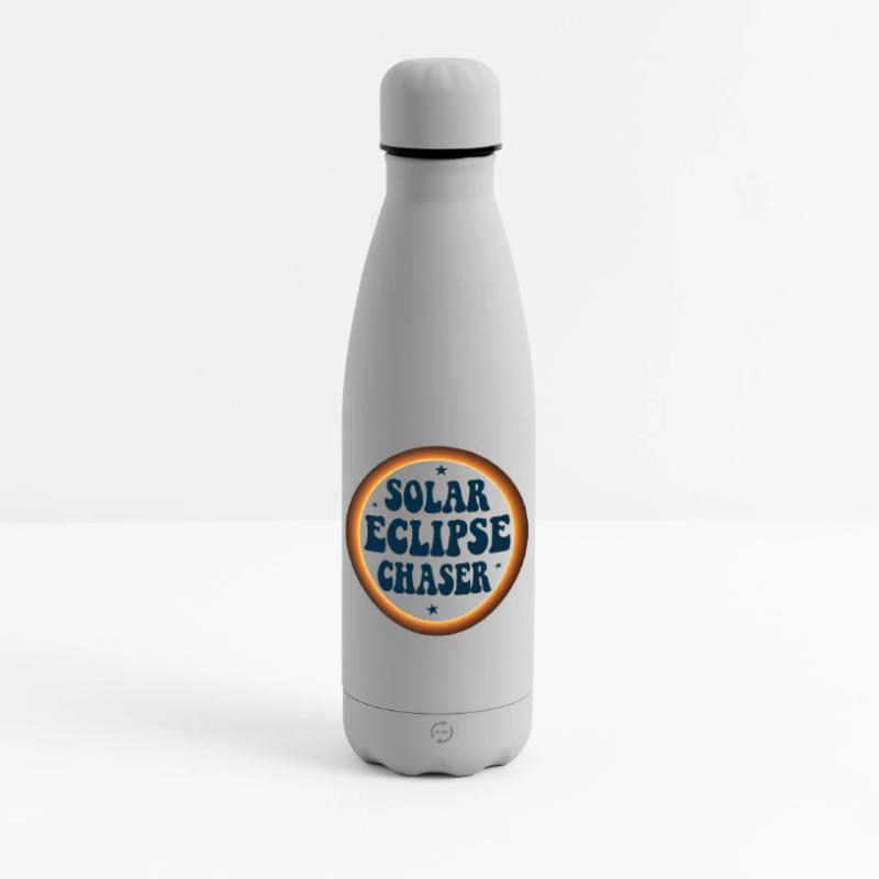 Solar eclipse chaser Matte Insulated Water Bottle 500 ml