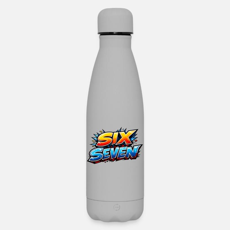 67 sixseven - Bouteille isotherme SOFT TOUCH 500 ml - gris