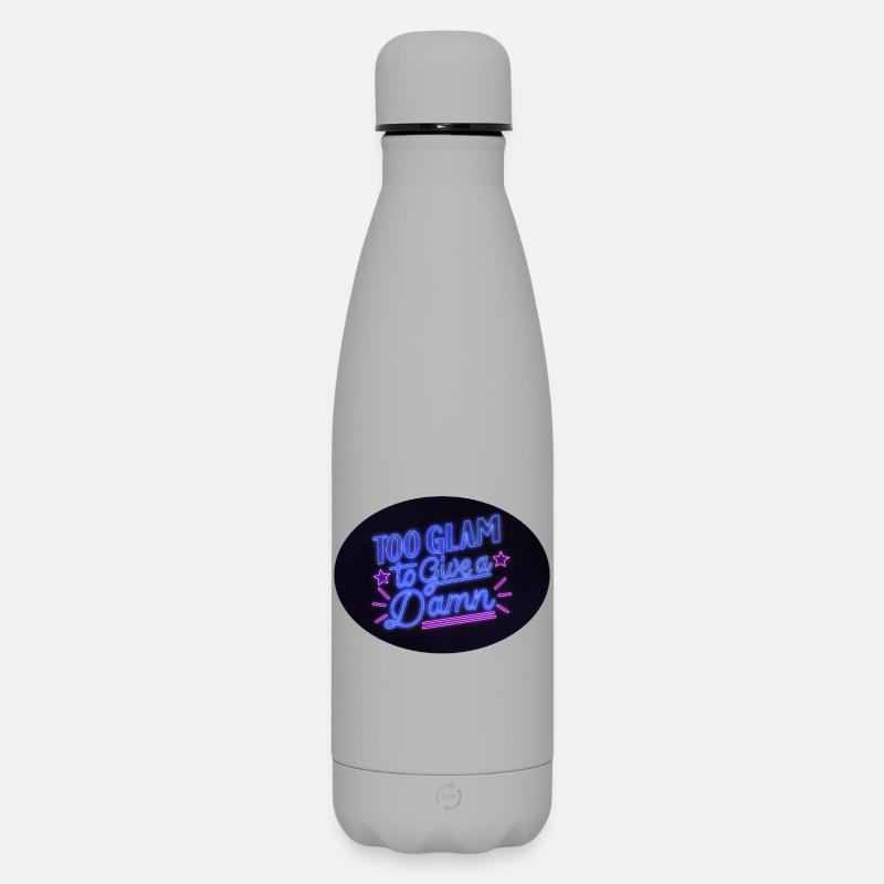 Déclaration Neon Glamour - Bouteille isotherme SOFT TOUCH 500 ml - gris