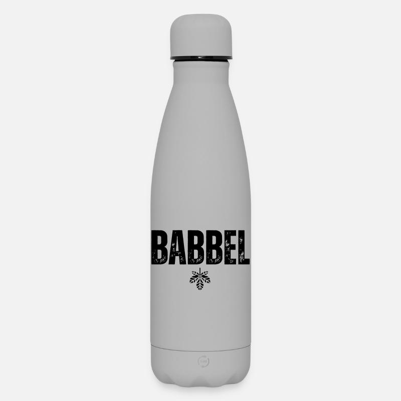 Babbel - Bouteille isotherme SOFT TOUCH 500 ml - gris