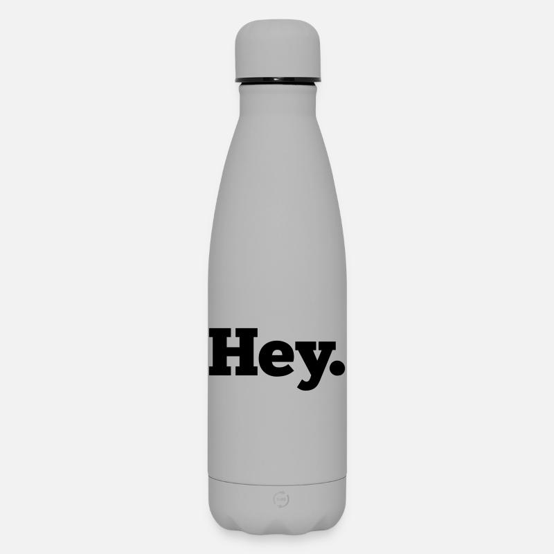 Hey - Matte Panorama Thermosflasche 500 ml - Grau