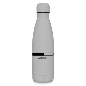 Loading ... - Matte Insulated Water Bottle 500 ml - grey - Front