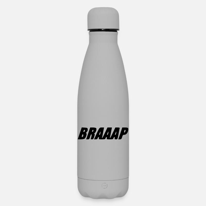 Le BRAAAP - Bouteille isotherme SOFT TOUCH 500 ml - gris