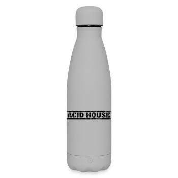 Acid House - Matte Thermosflasche 500 ml - Grau - Vorne
