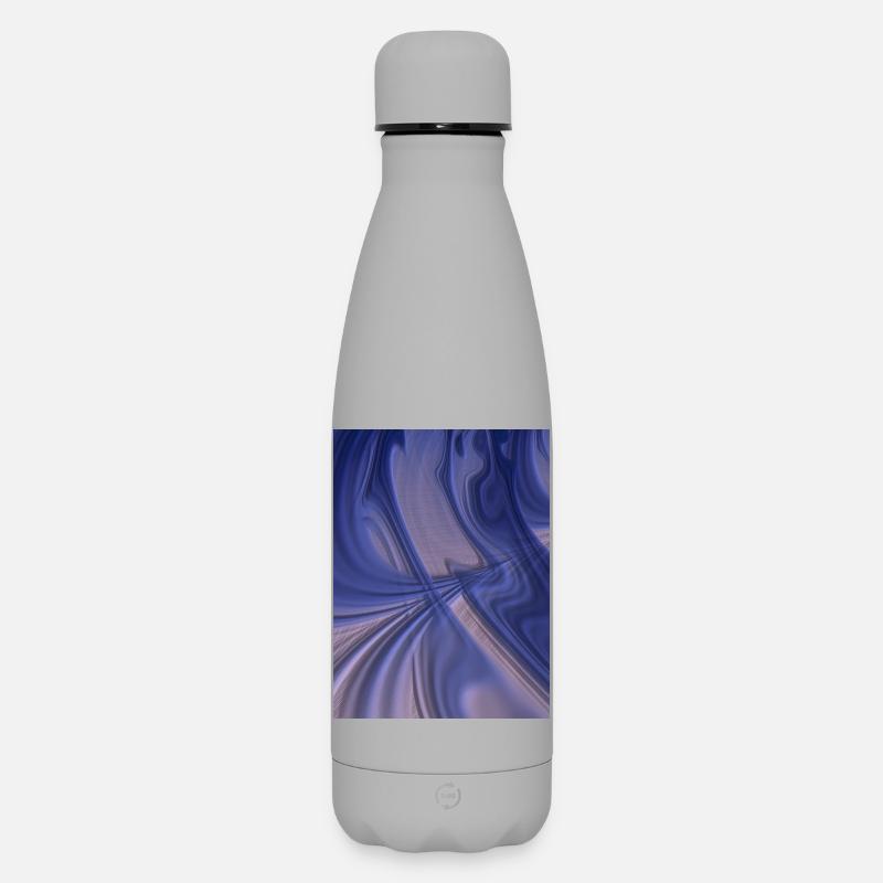 Wüste - Matte Thermosflasche 500 ml - Grau