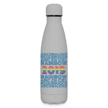 2019 - Matte Insulated Water Bottle 500 ml - grey - Front