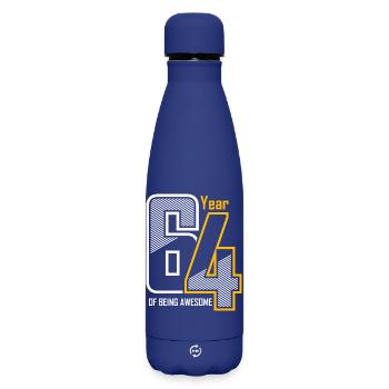 54. Jahr, in dem wir großartig sind - Matte Thermosflasche 500 ml - Dunkelblau  - Vorne