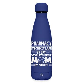 Pharmacist Pharmaceutical Technical - Matte Insulated Water Bottle 500 ml - dark blue  - Front