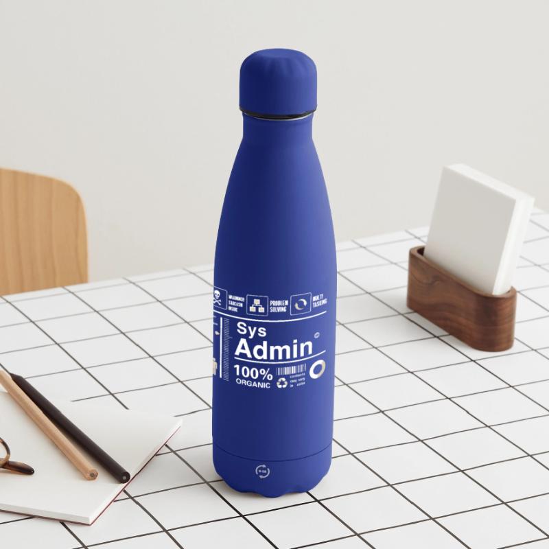 Sys Admin Programming Computer Nerd pc Board cpu Matte Insulated Water Bottle 500 ml
