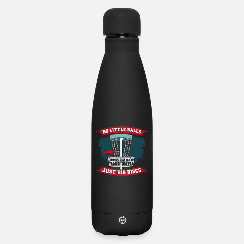 Disc Golf - Bouteille isotherme SOFT TOUCH 500 ml - noir
