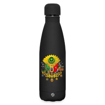 Ottoman Empire- Osmanli Armasi - Tura Turk - Matte Insulated Water Bottle 500 ml - black - Front