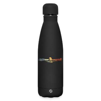 Professional swimmers - Matte Insulated Water Bottle 500 ml - black - Front