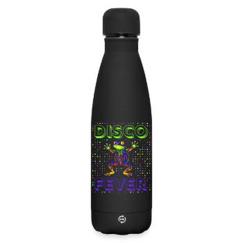 Frog Disco Fever - Matte Thermosflasche 500 ml - Schwarz - Vorne