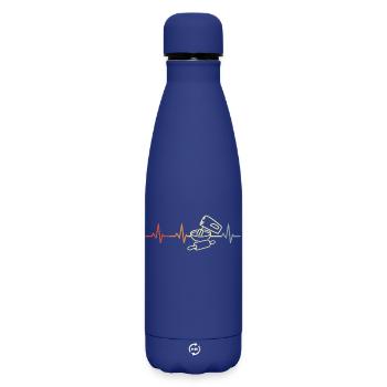 Kitchen Gadget Pulse - Matte Insulated Water Bottle 500 ml - dark blue  - Front