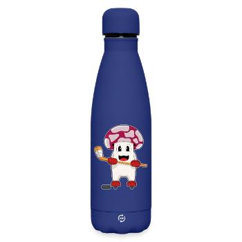 Pilz Eishockey Eishockeyschläger - Matte Thermosflasche 500 ml - Dunkelblau  - Vorne