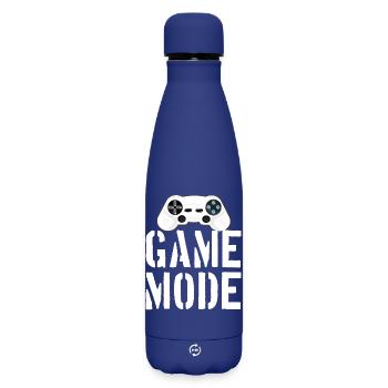 Mode de jeu - Bouteille isotherme SOFT TOUCH 500 ml - bleu foncé  - Devant