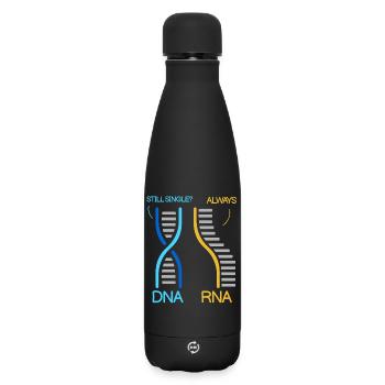 Biology Teacher Biologist Microbiology Biologist - Matte Insulated Water Bottle 500 ml - black - Front