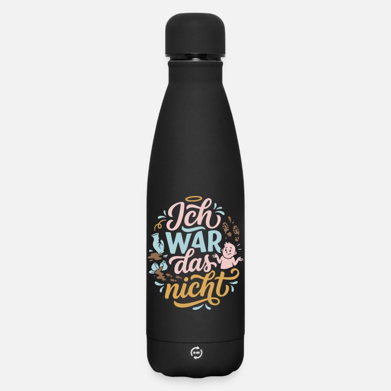 Ce n’était pas moi - Bouteille isotherme SOFT TOUCH 500 ml - noir