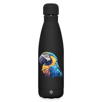 L’ère de l’ara - Bouteille isotherme SOFT TOUCH 500 ml - noir - Devant