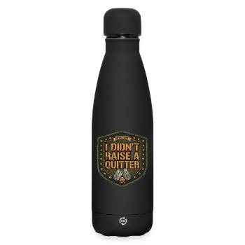 Camo Army Mama construit Militant robuste - Bouteille isotherme SOFT TOUCH 500 ml - noir - Devant