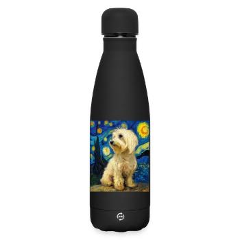 Havanais - Bouteille isotherme SOFT TOUCH 500 ml - noir - Devant