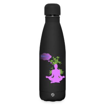 RESTONS ZEN - Bouteille isotherme SOFT TOUCH 500 ml - noir - Devant