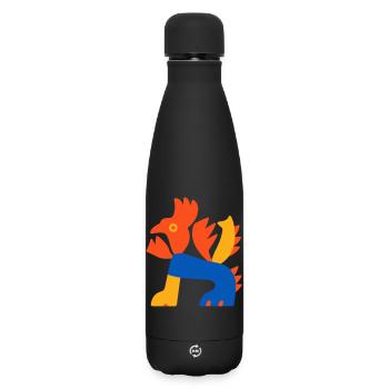 Dragon du Fils - Bouteille isotherme SOFT TOUCH 500 ml - noir - Devant