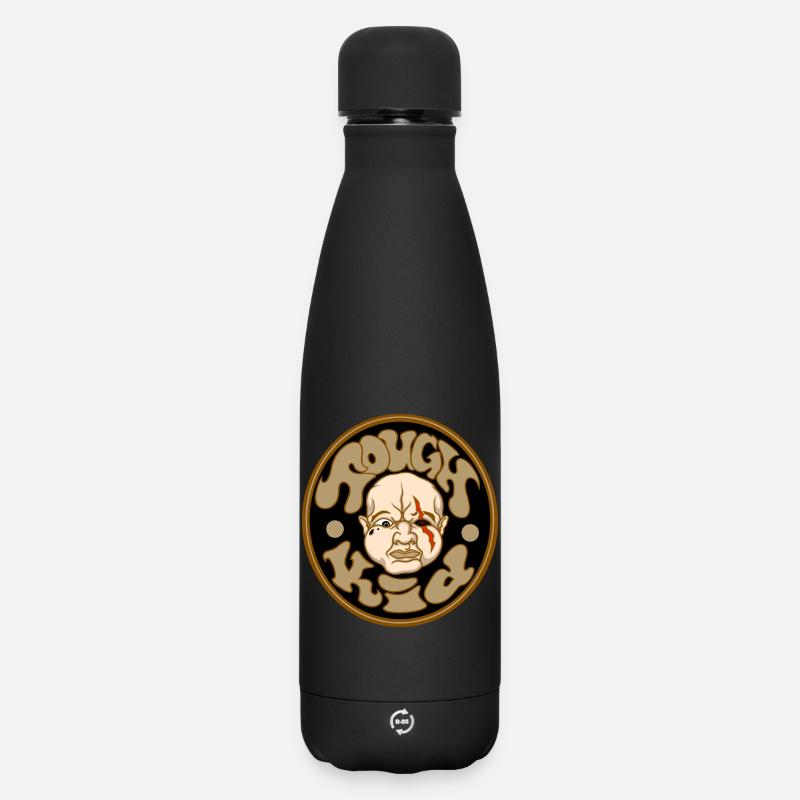 Tough Kid - Matte Insulated Water Bottle 500 ml - black