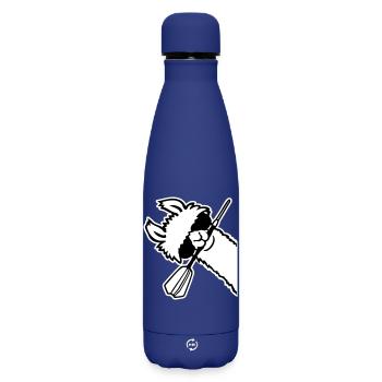 Lunettes de soleil Cool Llama Head Dart Bouche - Bouteille isotherme SOFT TOUCH 500 ml - bleu foncé  - Devant