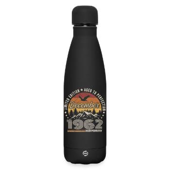 Décembre 1962 Édition Originale Cadeau décembre  - Bouteille isotherme SOFT TOUCH 500 ml - noir - Devant