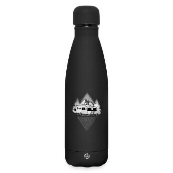 camping - Bouteille isotherme SOFT TOUCH 500 ml - noir - Devant