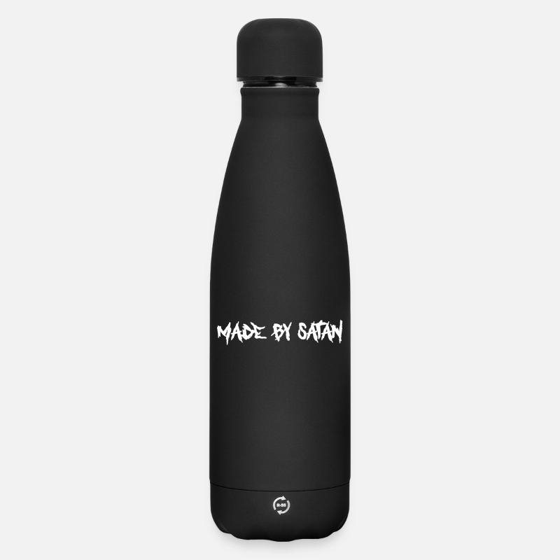 fait par satan - Bouteille isotherme SOFT TOUCH 500 ml - noir