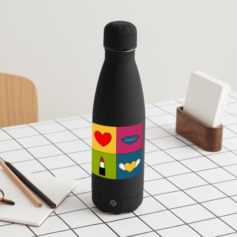 Muttertags Geschenk Mutter Muttertag Geschenkidee  Matte Panorama Thermosflasche 500 ml