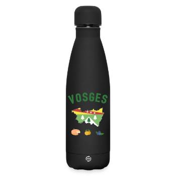 Vosges - Matte Thermosflasche 500 ml - Schwarz - Vorne