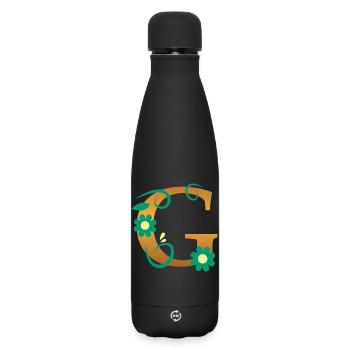 G - Matte Insulated Water Bottle 500 ml - black - Front