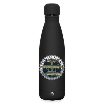 Pêche aux prédateurs Raubfisch Angeln - Bouteille isotherme SOFT TOUCH 500 ml - noir - Devant