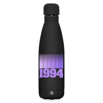 Jahrgang 1994 - Matte Thermosflasche 500 ml - Schwarz - Vorne