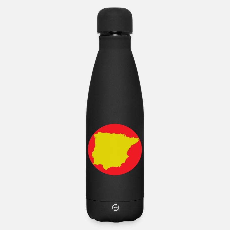 Sefarad - Matte Thermosflasche 500 ml - Schwarz