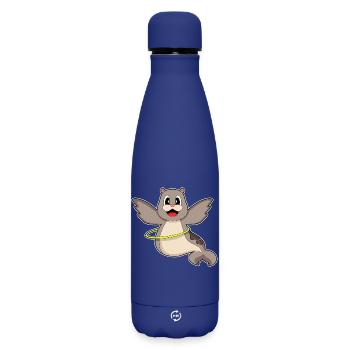 Gymnastique d’entraînement Seal Fitness Hoop - Bouteille isotherme SOFT TOUCH 500 ml - bleu foncé  - Devant