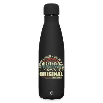 Anniversaire novembre 1990 - Bouteille isotherme SOFT TOUCH 500 ml - noir - Devant