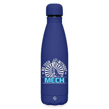 Mechanical Engineering Maschinenbauer Ingenieur - Matte Thermosflasche 500 ml - Dunkelblau  - Vorne