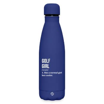 Golf - Bouteille isotherme SOFT TOUCH 500 ml - bleu foncé  - Devant