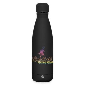 Chorale Instrument de musique Cloche à main Chorale - Bouteille isotherme SOFT TOUCH 500 ml - noir - Devant